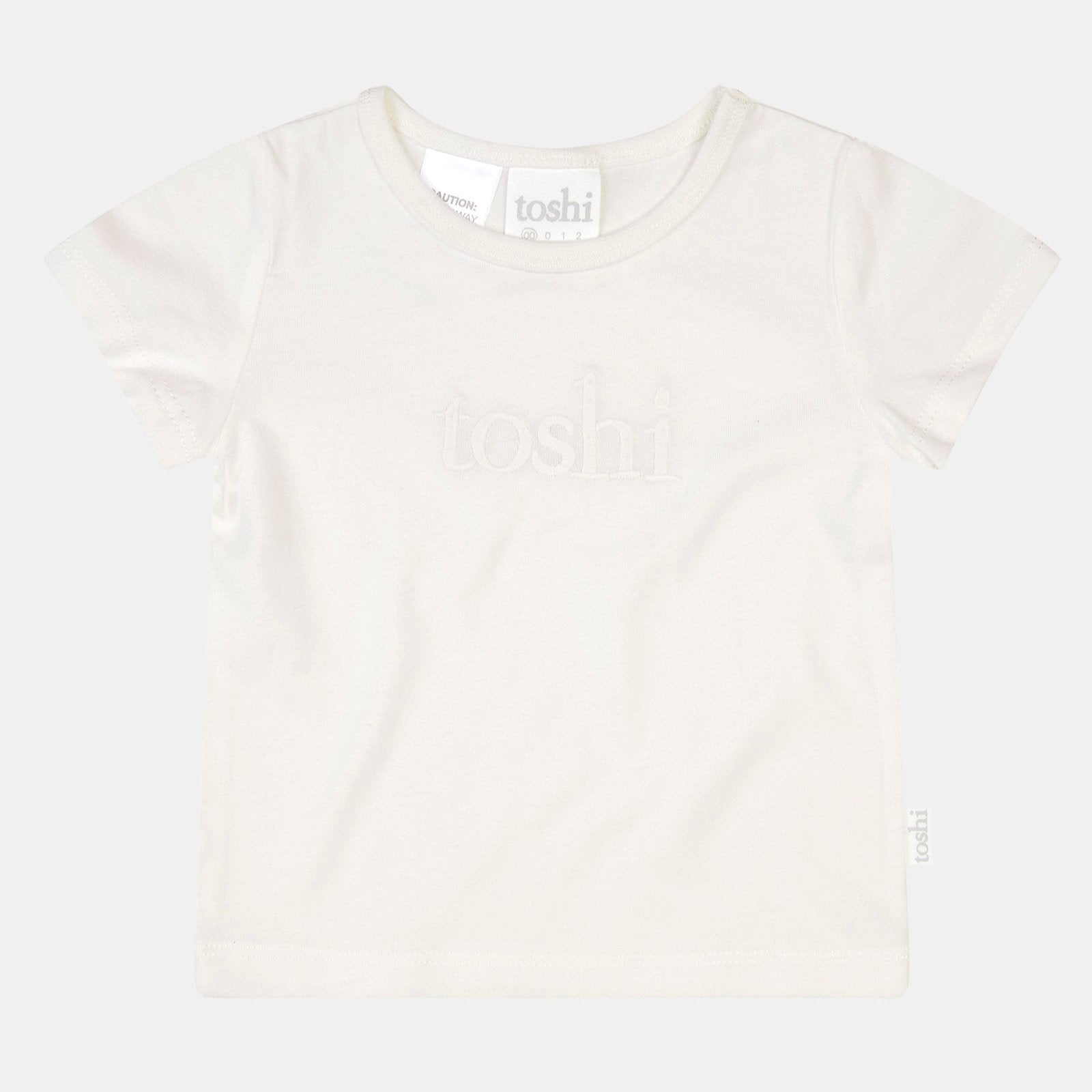 Toshi Short Sleeve T-Shirt - Cream