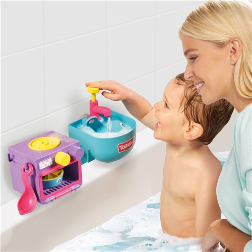 Tomy Toomies Bubble and Bake Bath Time Kitchen