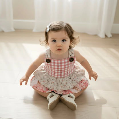 LOVE HENRY | FRILLY PLAYSUIT | PRETTY BLOSSOM