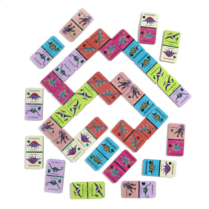 eeBoo Dominoes | Giant Shiny Dinosaur