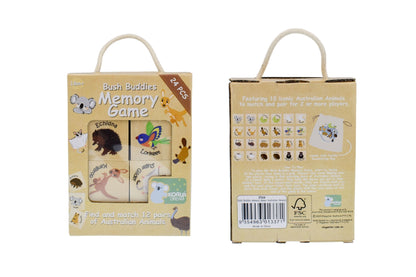 BUSH BUDDIES WOODEN MEMORY GAME | AUSTRALIAN ANIMALS