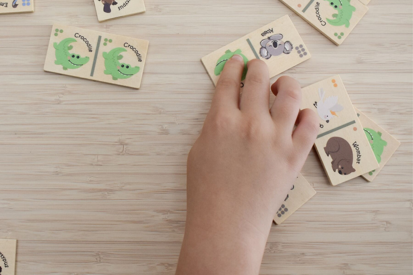 BUSH BUDDIES WOODEN DOMINOES | AUSTRALIAN ANIMAL