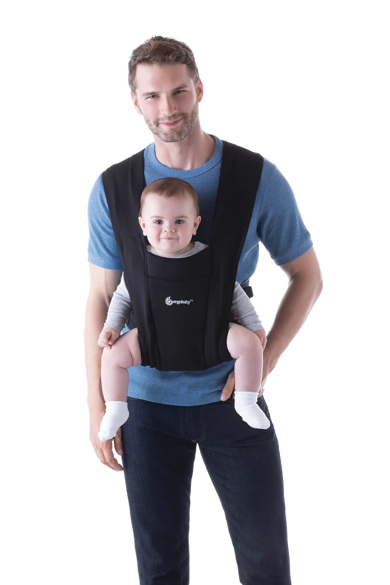 ERGOBABY EMBRACE NEWBORN BABY CARRIER | PURE BLACK