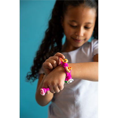 Fat Brain Plip Charms Bracelet | Pink Bracelet