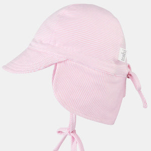 Toshi Legionnaire Flap Sunhat - Stripe Blush