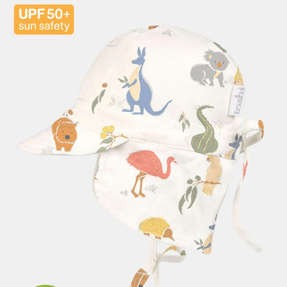 TOSHI LEGIONNAIRE FLAP SUNHAT | BAMBINI OUTBACK