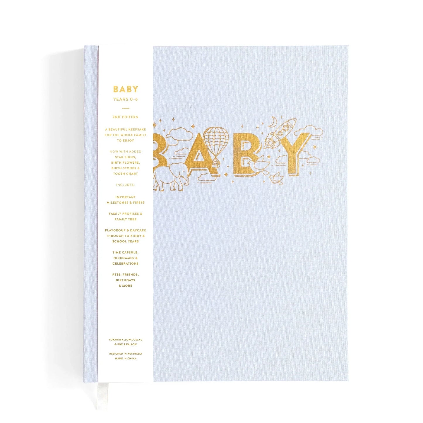 Fox and Fallow Baby Journal - Powder