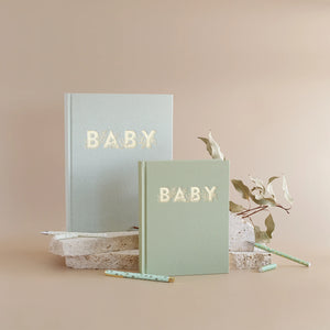 Fox and Fallow Baby Journal - Pistashio