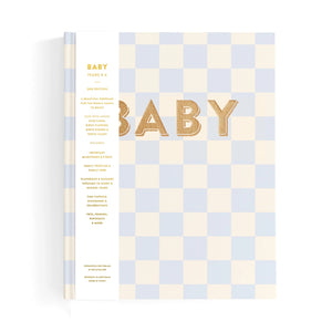 Fox and Fallow Baby Journal - Blue Check