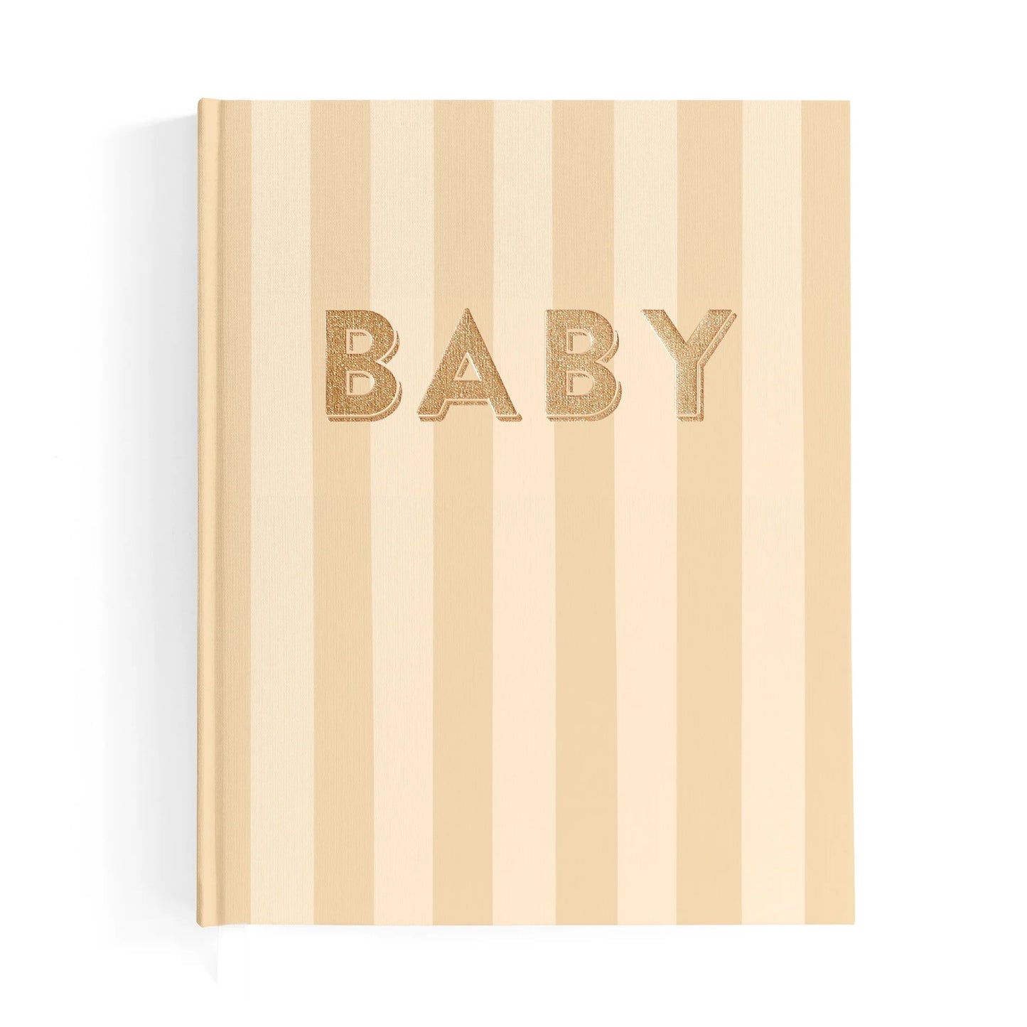 Fox and Fallow Baby Journal - Coffee Stripe