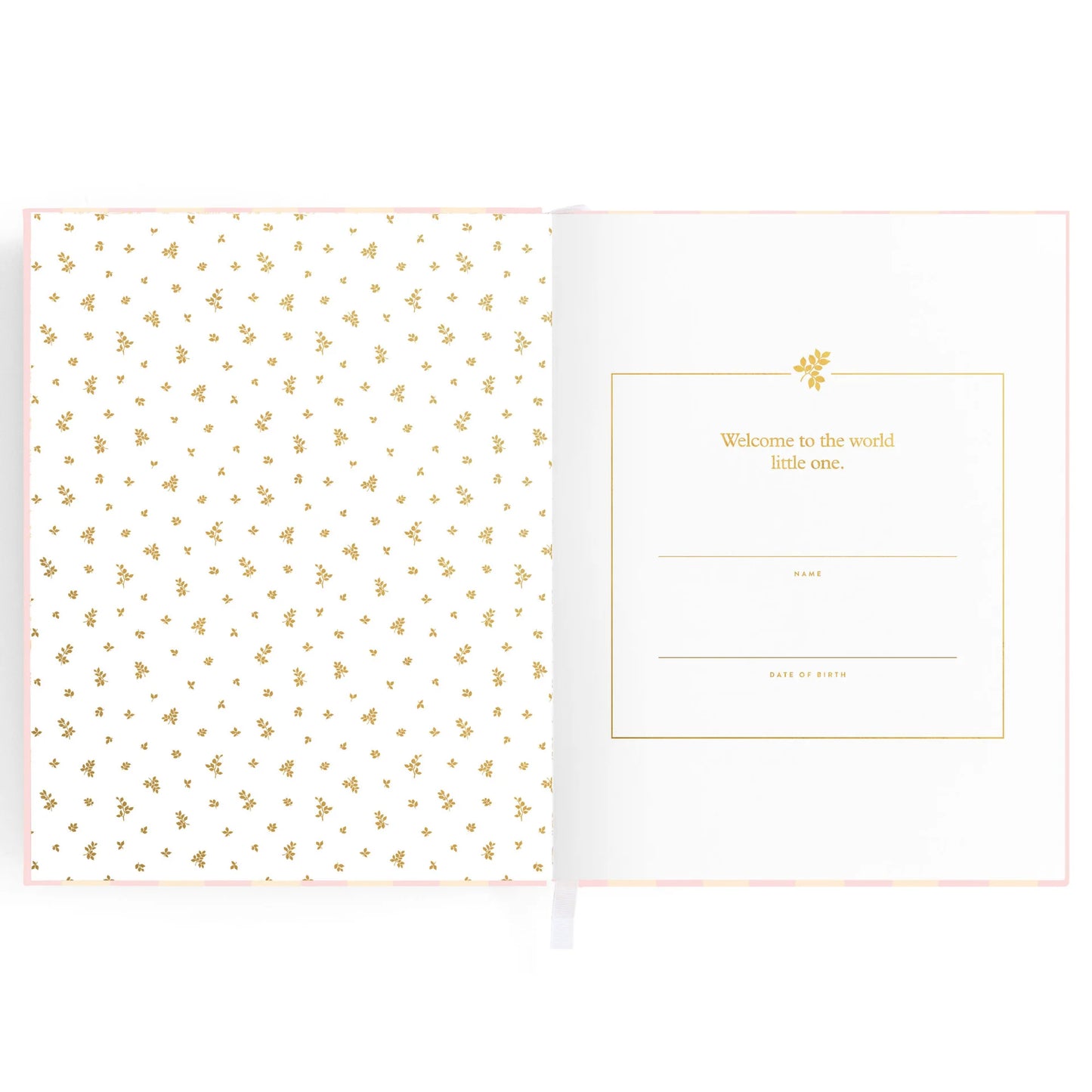 Fox and Fallow Baby Journal - Baby Book Breton Stripe