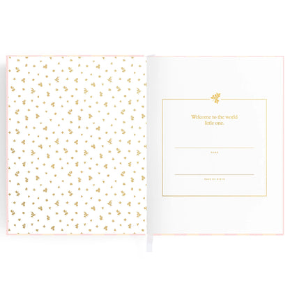 Fox and Fallow Baby Journal - Baby Book Breton Stripe