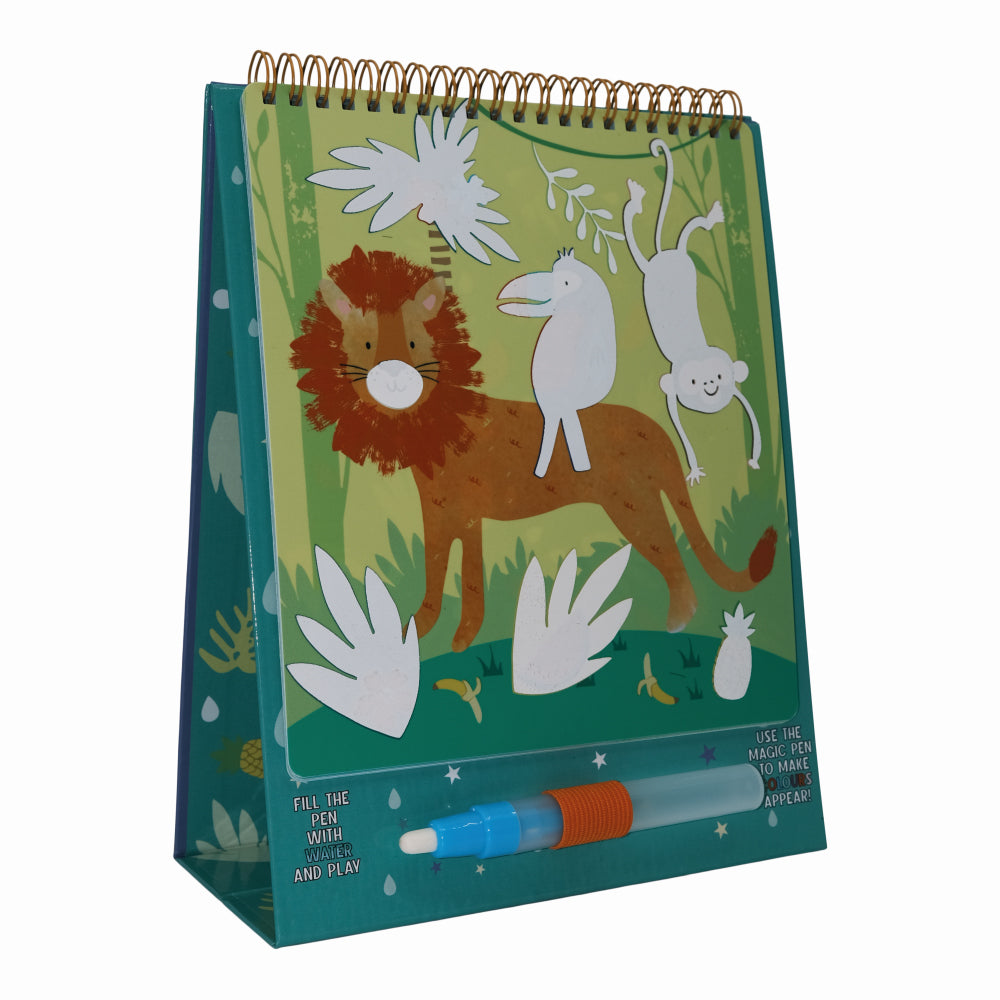 Floss and Rock Magic Water Colour Flip Book - Jungle