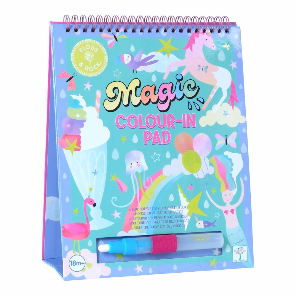 Floss and Rock Magic Water Colour Flip Book - Fantasy