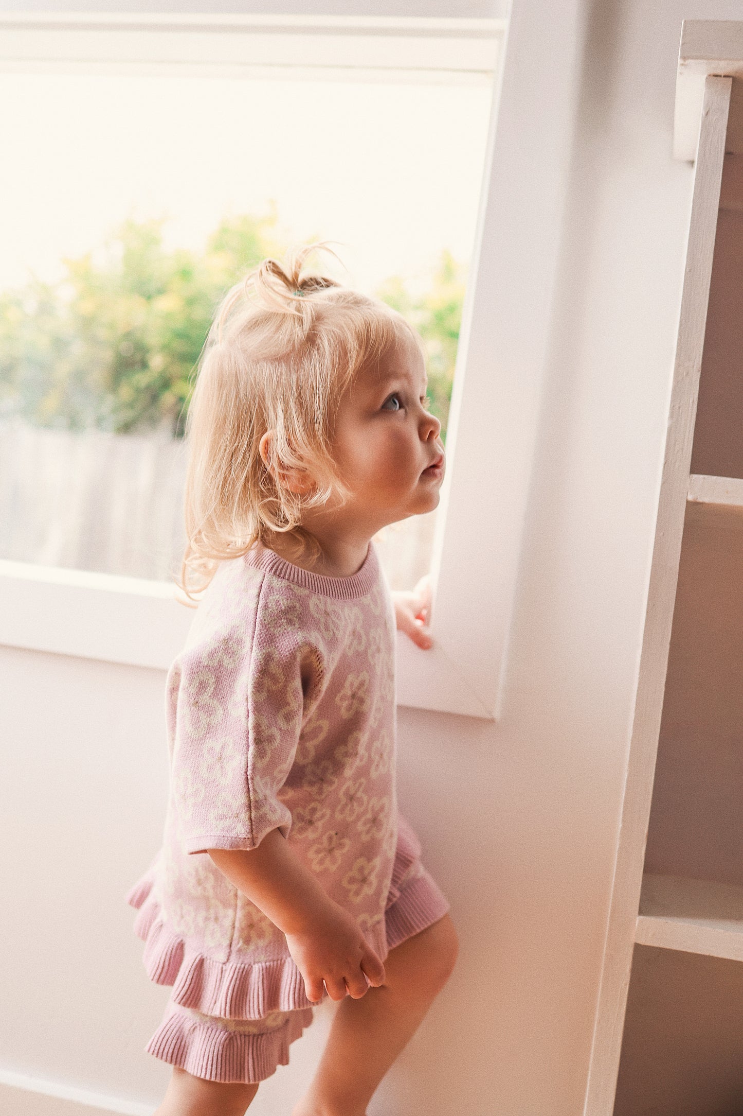 KYNDBABY JACQUARD KNIT FRILL TEE | FRANGAPANI