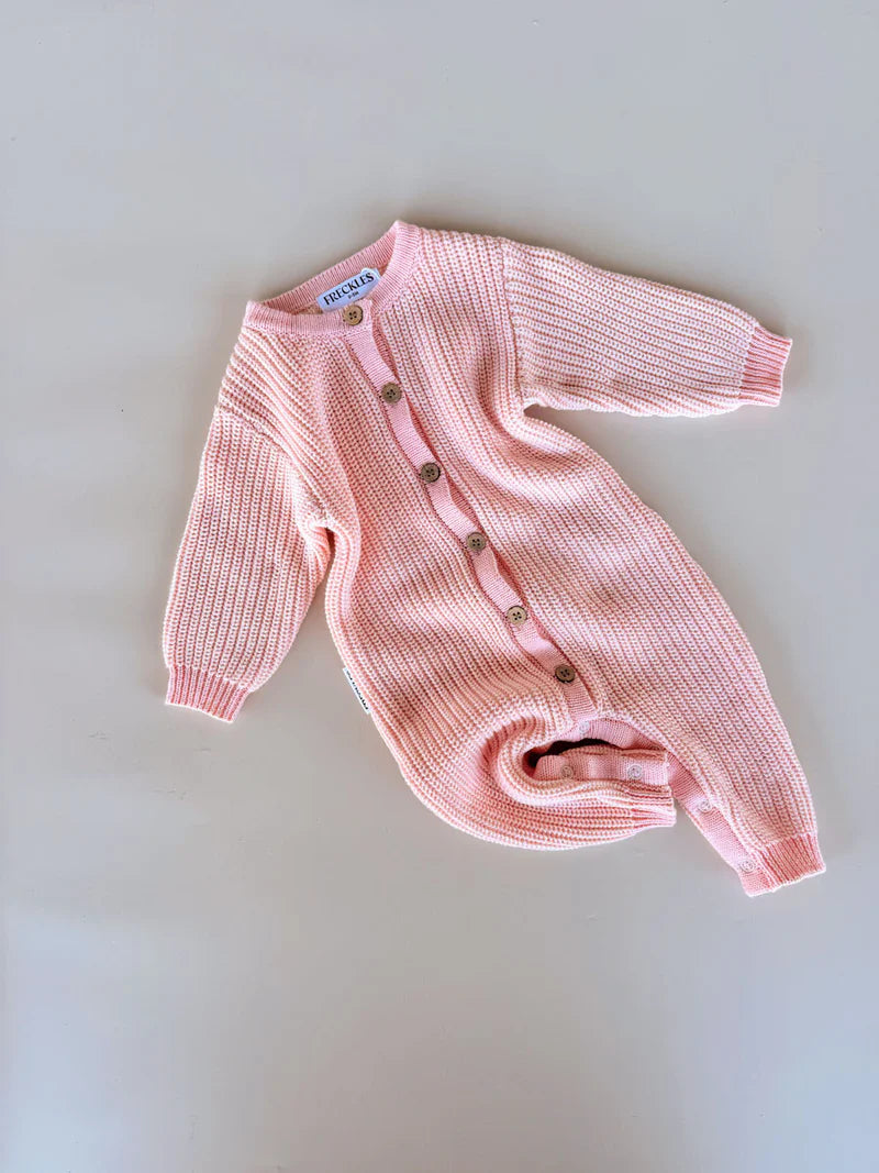 FRECKLES THE LABEL CHUNKY KNIT ROMPER | SWEETPEA