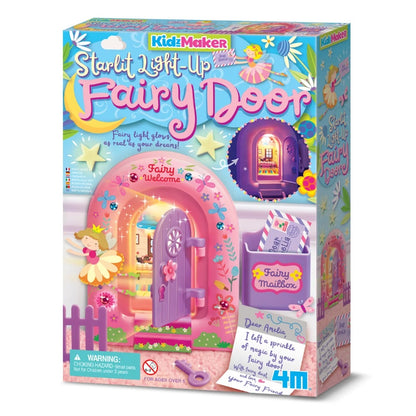 KIDZMAKER | STARLIT LIGHT UP FAIRY DOOR