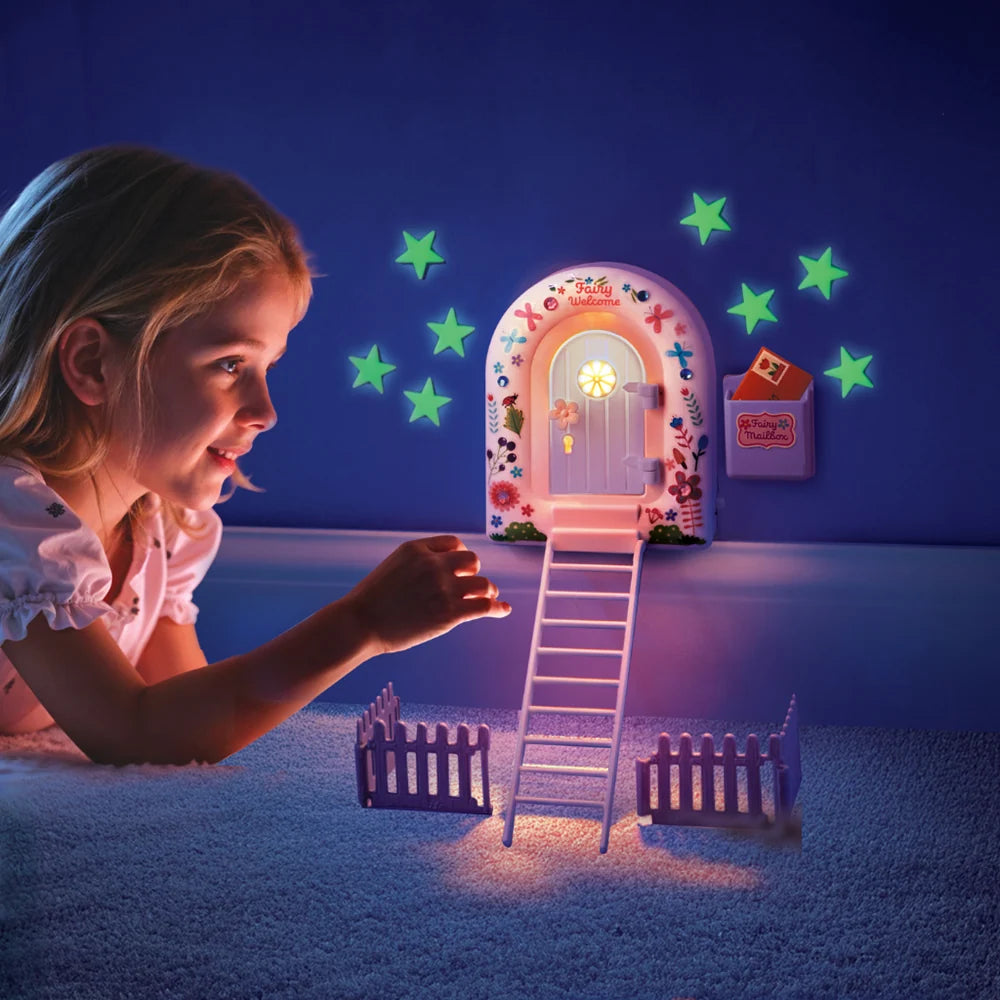 KIDZMAKER | STARLIT LIGHT UP FAIRY DOOR