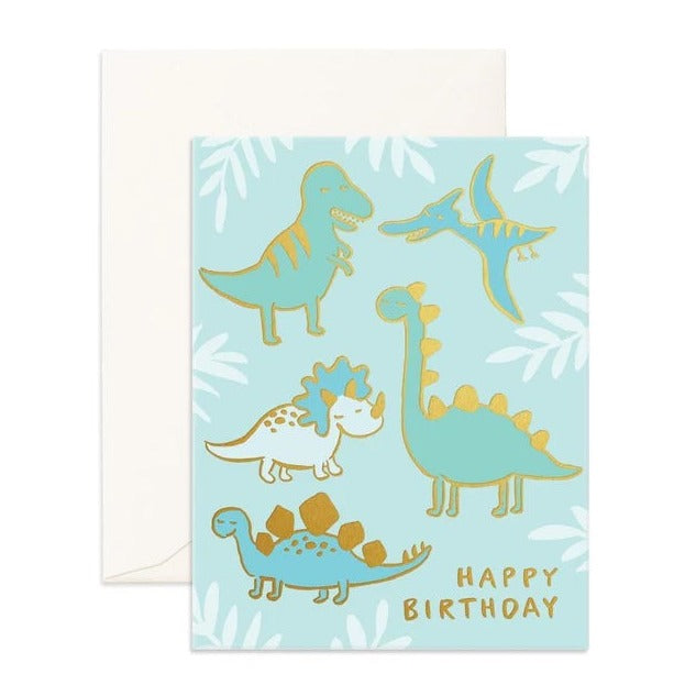 birthday card - angus and dudley