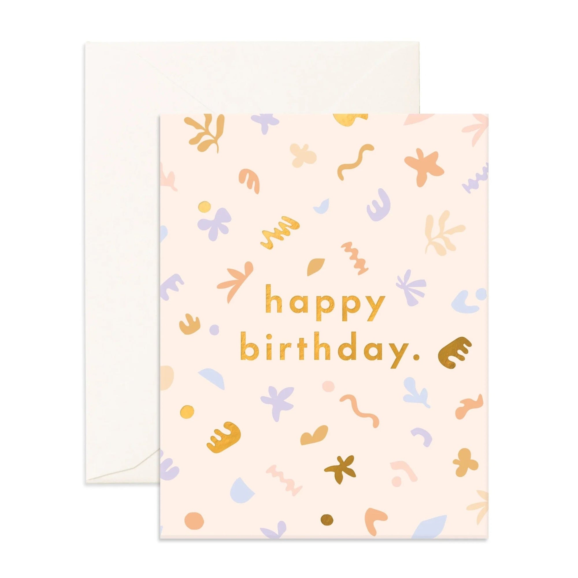 Fox and Fallow Card - Happy Birthday Fresco