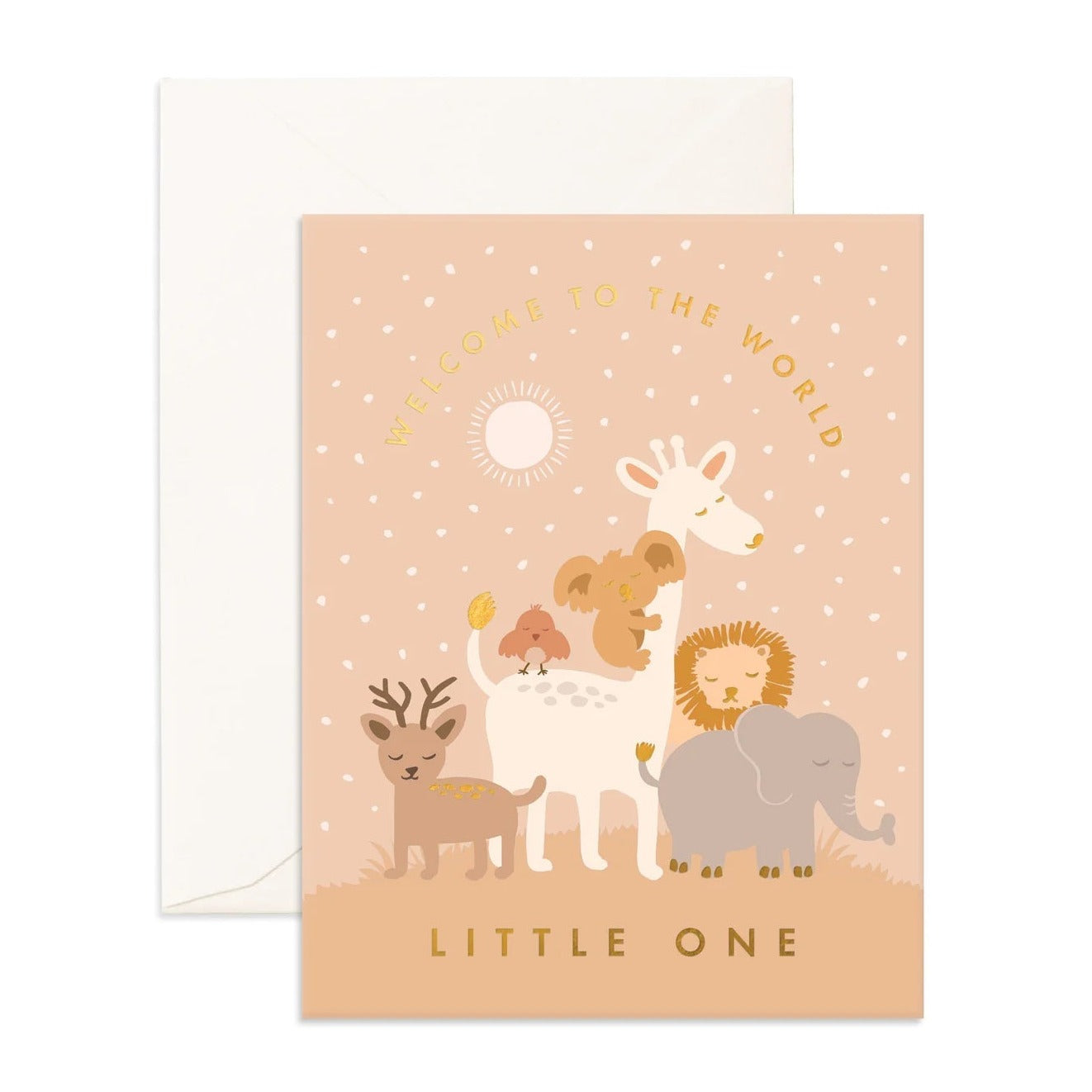 Fox and Fallow Card - Little One