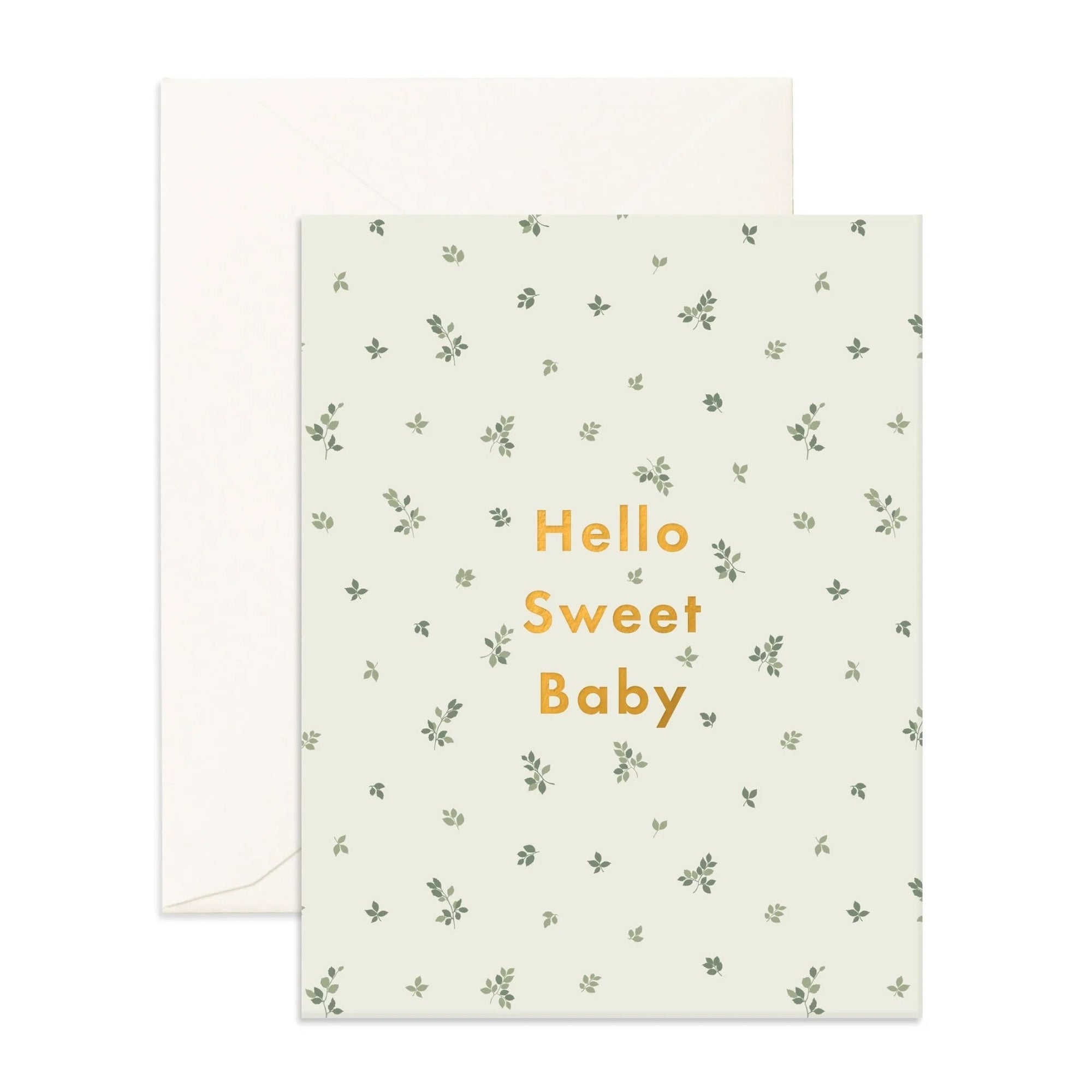 baby card - angus and dudley
