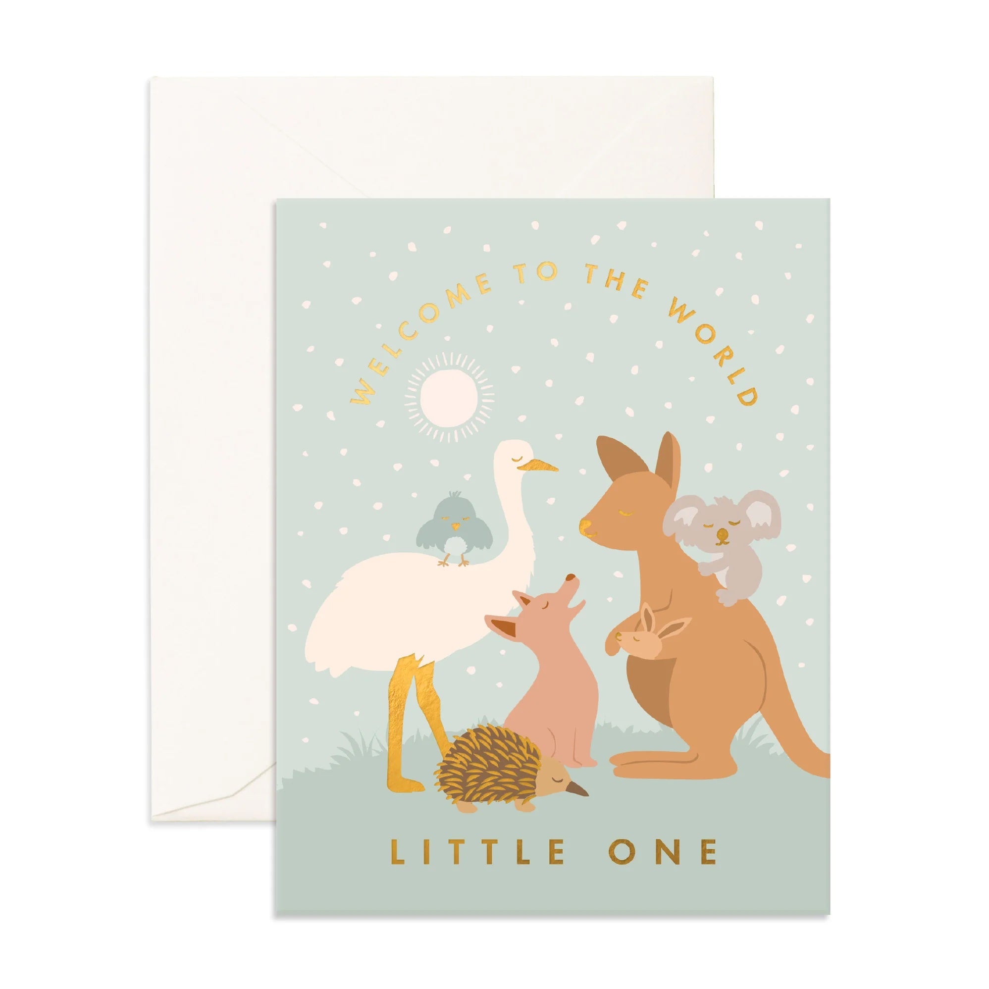 Fox and Fallow Card - Little One Outback