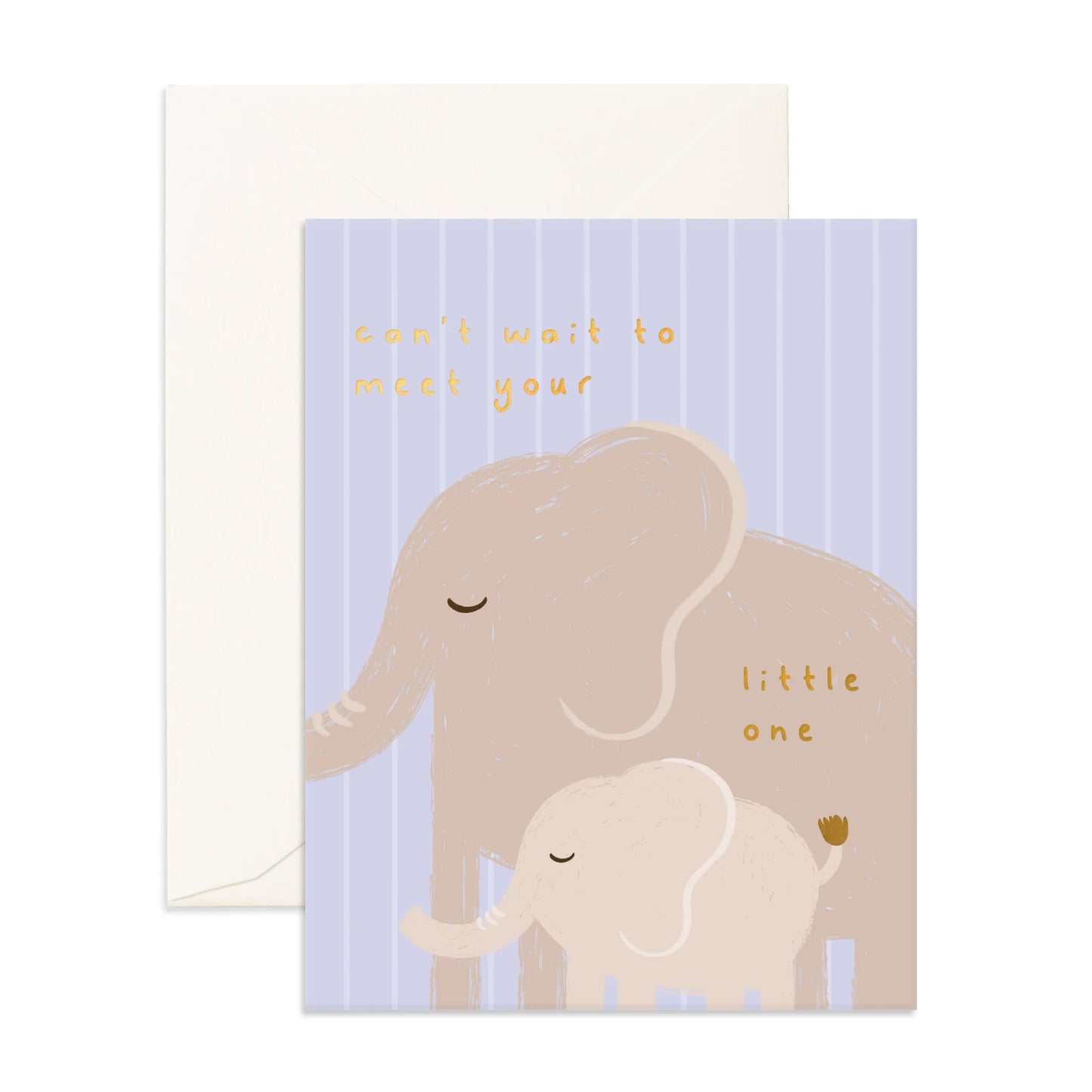 Fox and Fallow Card - Little One Elephant