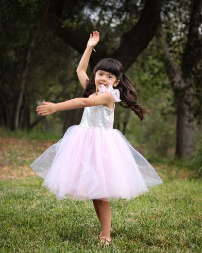 GREAT PRETENDERS PINK SEQUINS PRINCESS DRESS