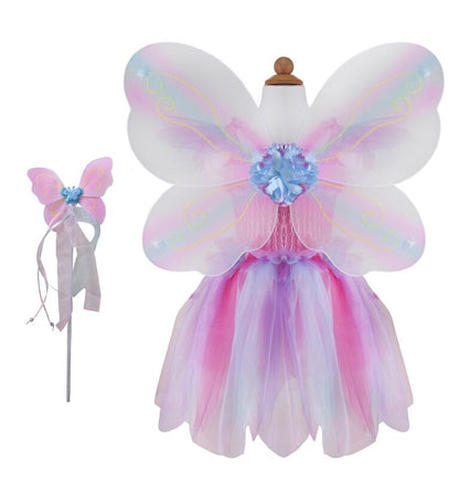 GREAT PRETENDERS | PINK BUTTERFLY DRESS WITH WINGS AND WAND