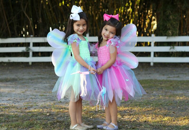 GREAT PRETENDERS | PINK BUTTERFLY DRESS WITH WINGS AND WAND
