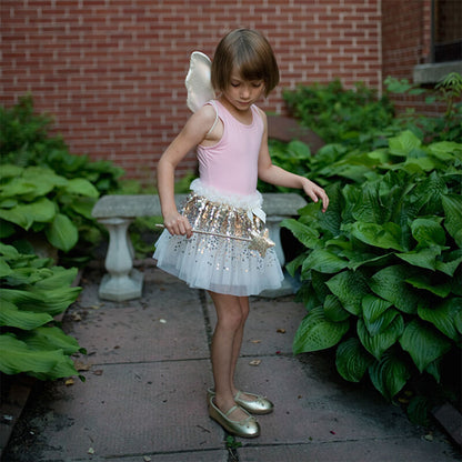 GREAT PRETENDERS GRACIOUS GOLD SEQUINS SKIRT, WINGS AND WAND SET