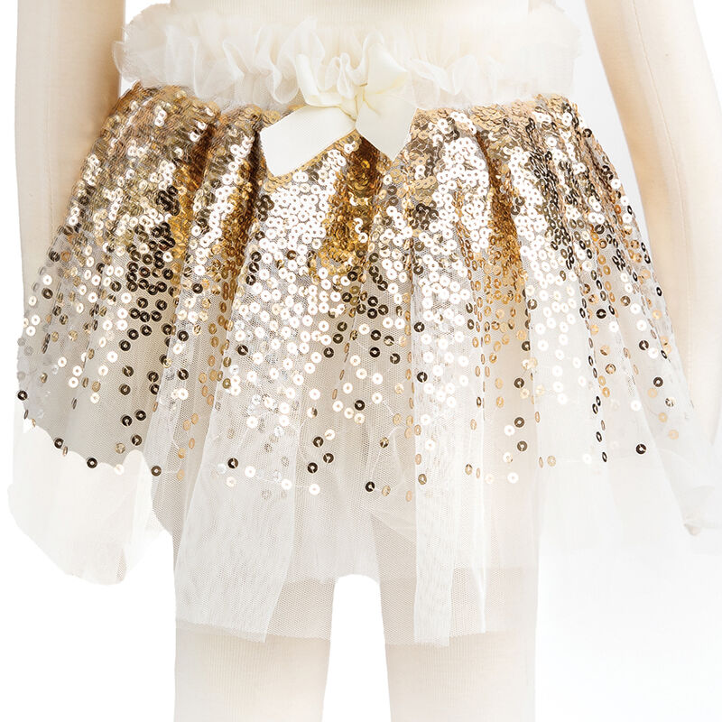 GREAT PRETENDERS GRACIOUS GOLD SEQUINS SKIRT, WINGS AND WAND SET
