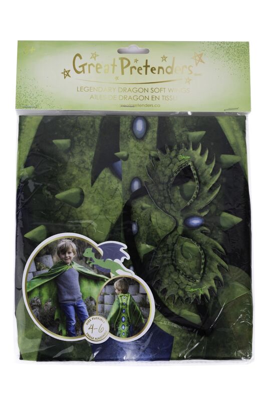 GREAT PRETENDERS | LEGENDARY DRAGON SOFT WINGS AND MASK