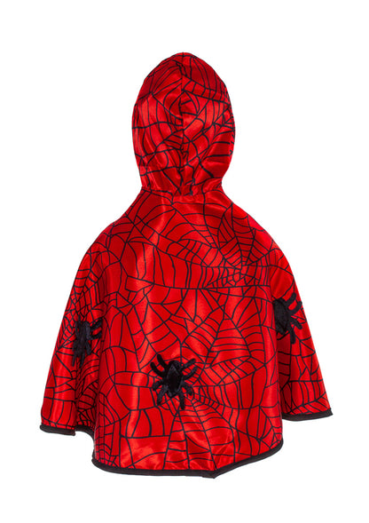 TODDLER REVERSIBLE SPIDER AND BAT CAPE