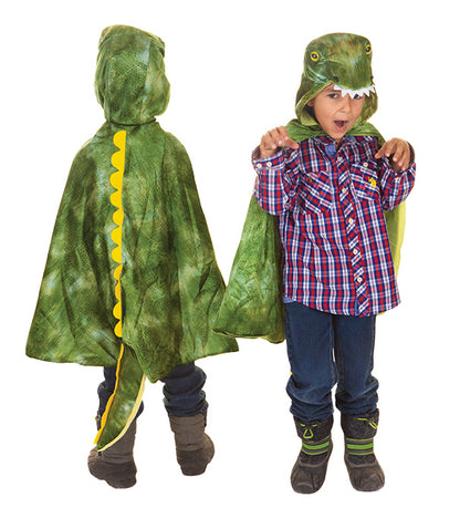 TREX HOODED DRESS UP CAPE
