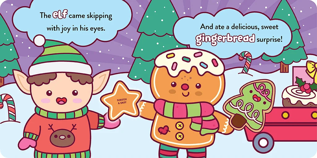 KIDS BOARD BOOK | SCRATCH AND SNIFF | A VERY YUMMY CHRISTMAS