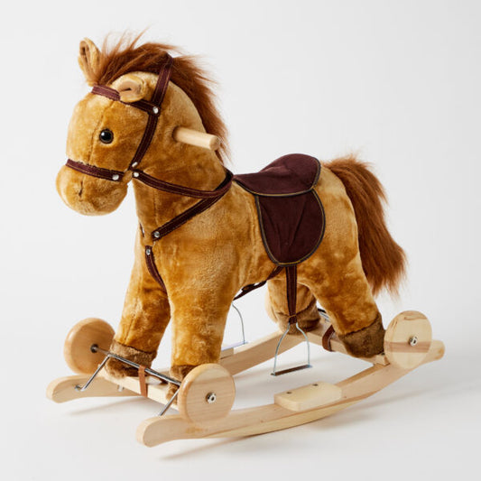 Jiggle and Giggle - Snowball the Rock N Rolla Horse - AVAILABLE IN STORE ONLY