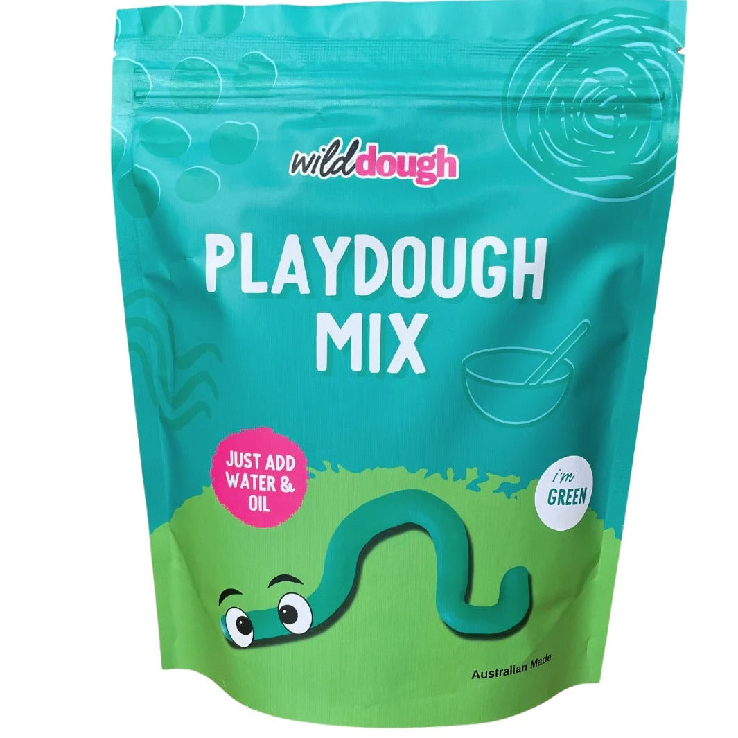 Wild Dough Playdough Mix | Green