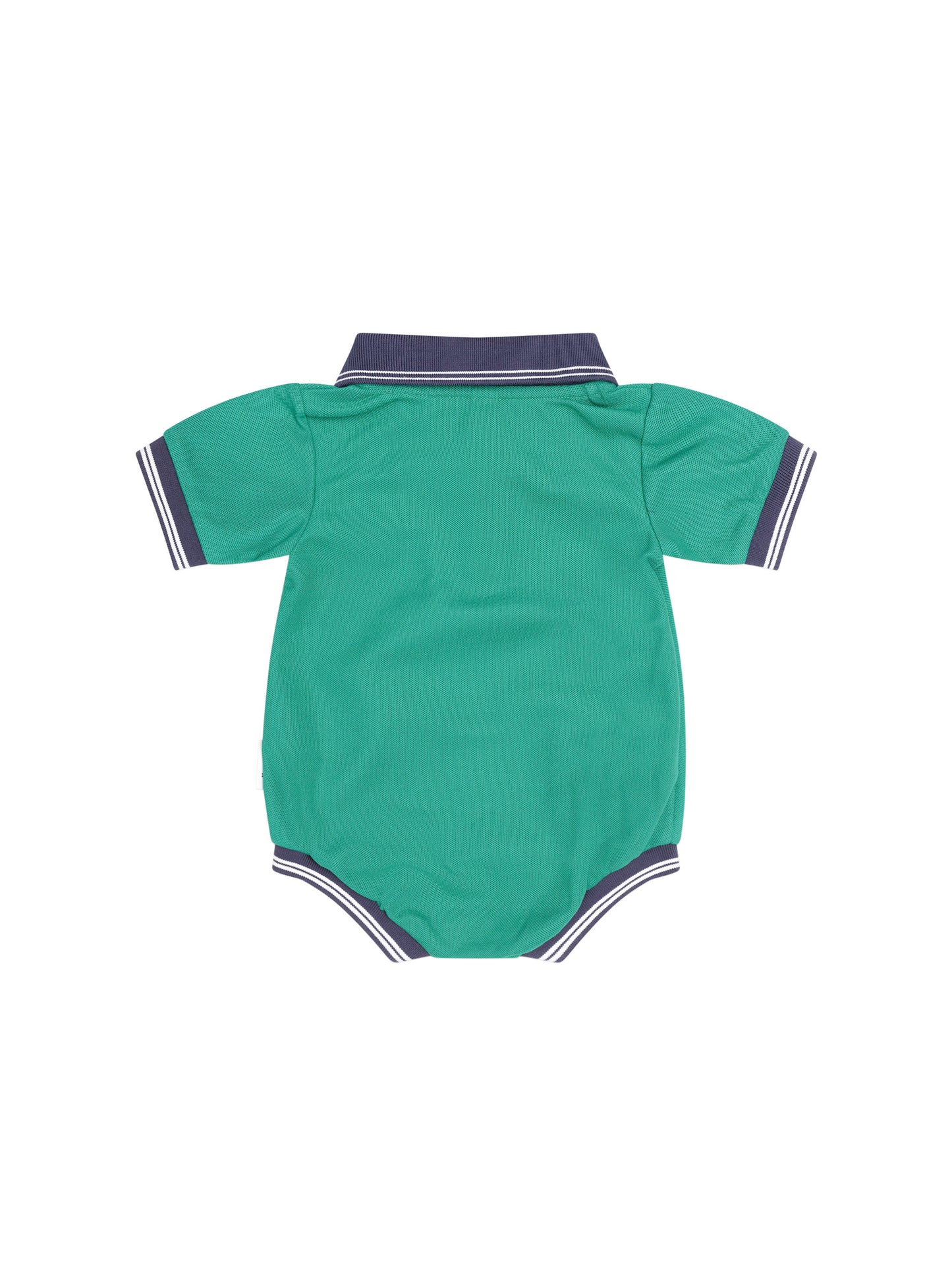 HUXBABY | COLLEGIATE PIQUE POLO ROMPER