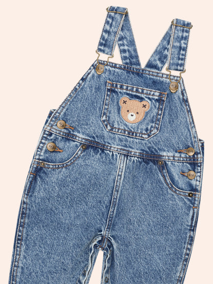 HUXBABY DREAMY DENIM OVERALLS