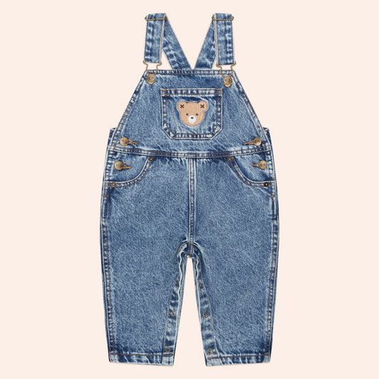 HUXBABY DREAMY DENIM OVERALLS