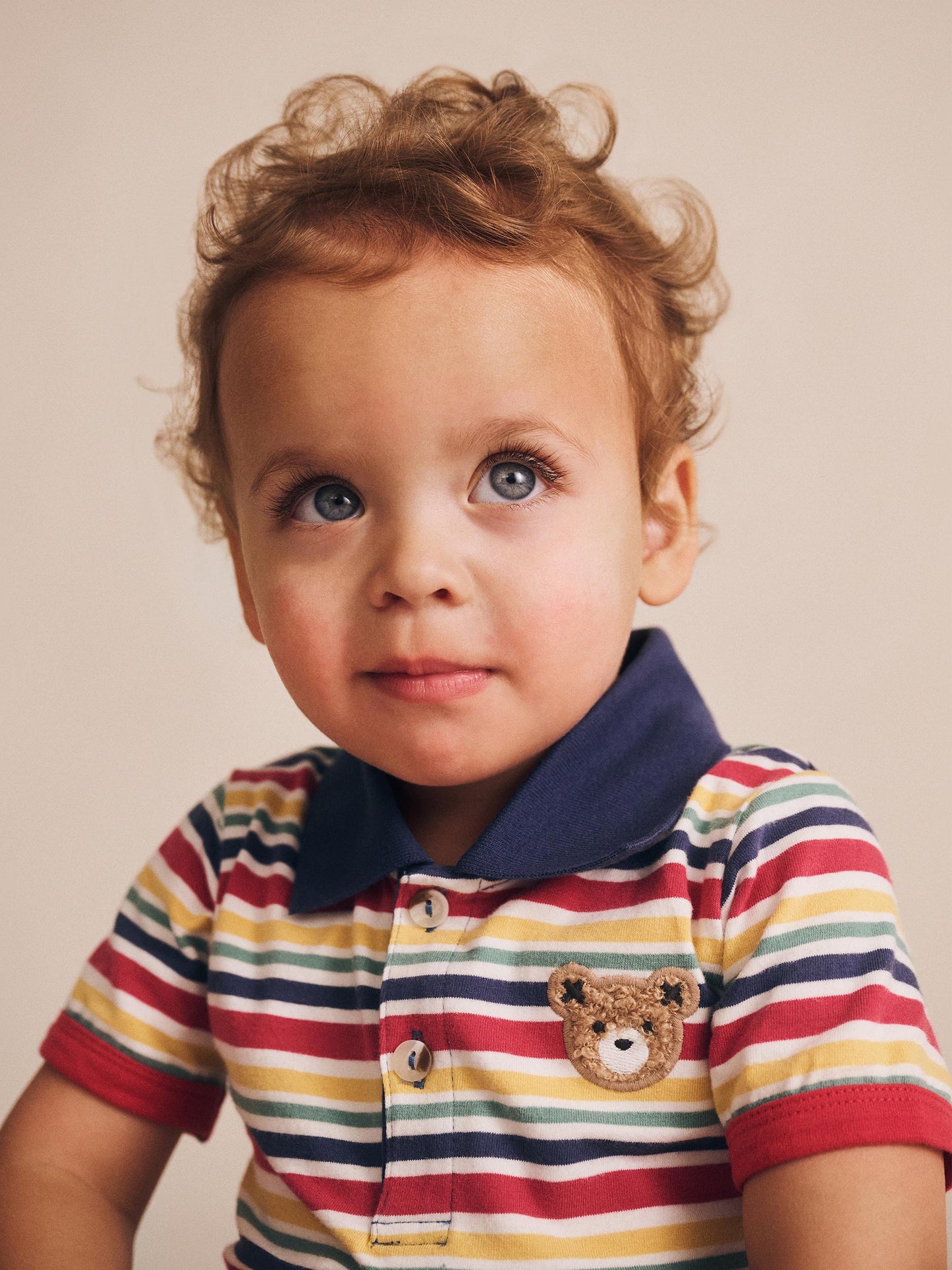 HUXBABY PREPPY POLO ROMPER