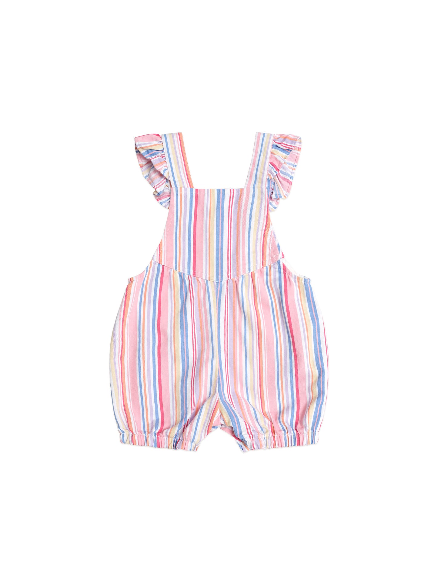 HUXBABY PASTEL STRIPE BUBBLE ROMPER