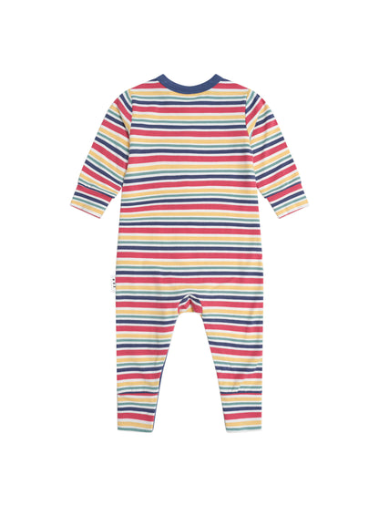 HUXBABY VINTAGE STRIPE ROMPER
