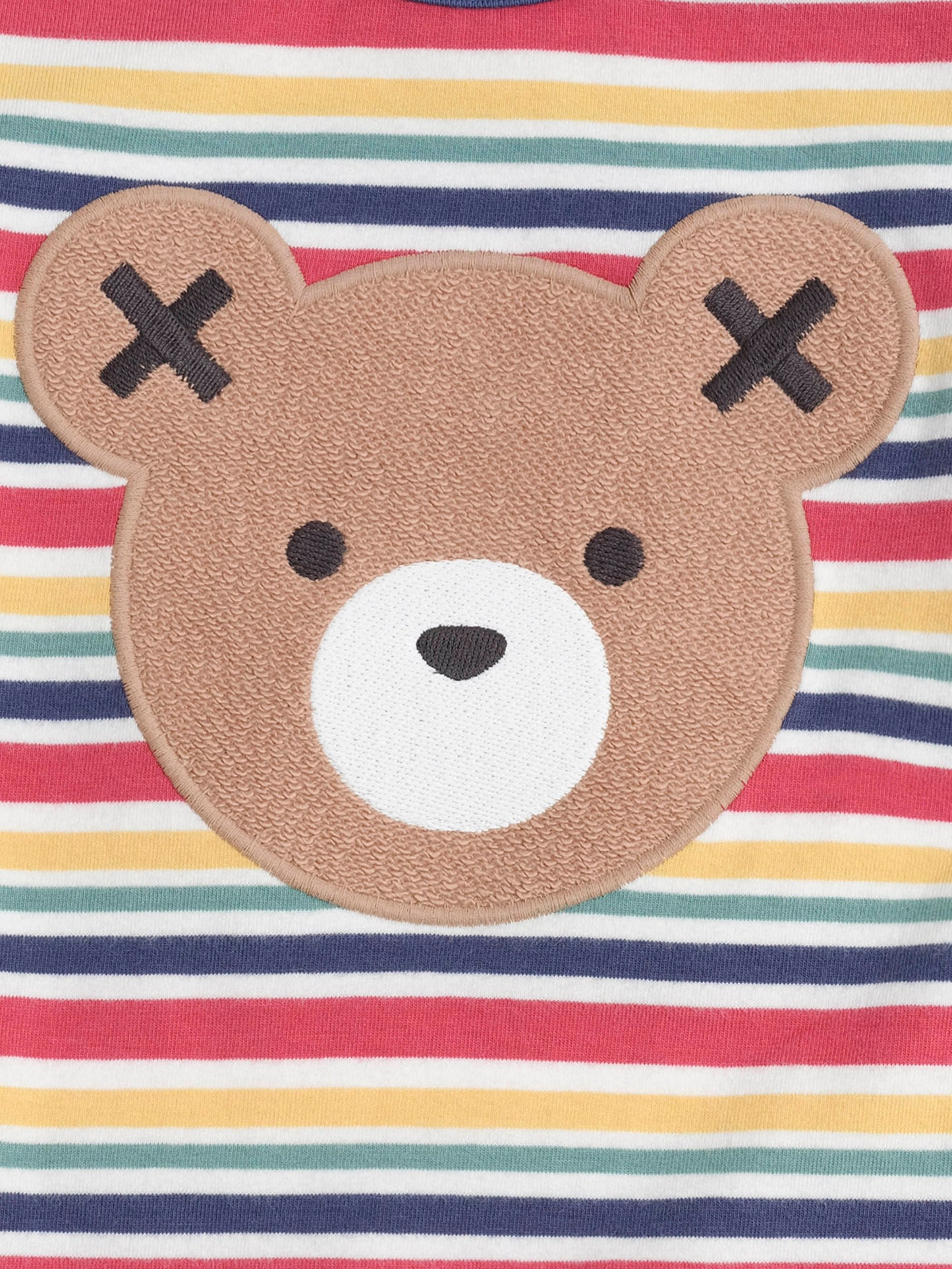 HUXBABY VINTAGE STRIPE ROMPER