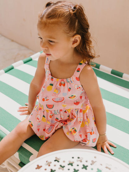 HUXBABY | TIE ROMPER | BEACH CLUB PARADISE