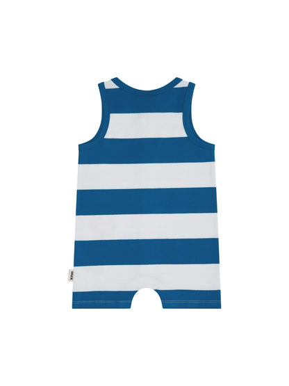 HUXBABY | BLOCK STRIPE ROMPER | BEACH CLUB