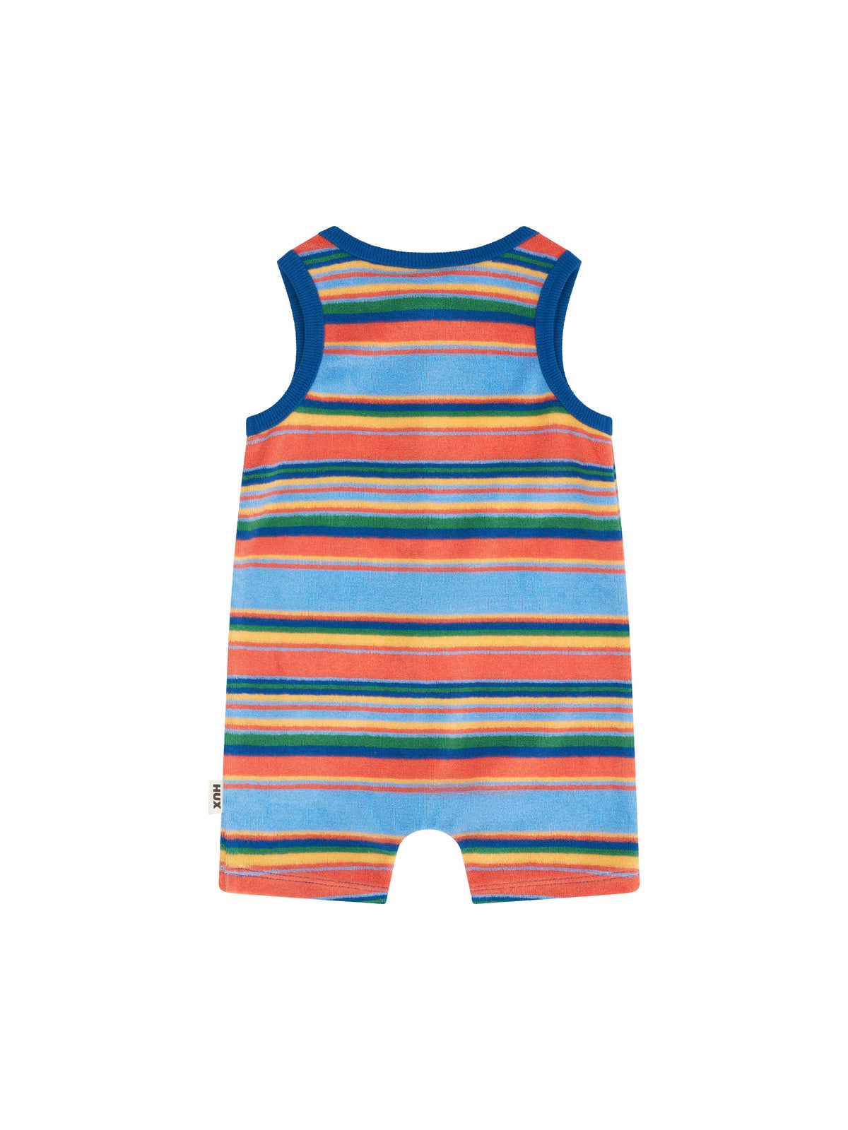 HUXBABY | TOWELLING ROMPER | SUNSET STRIPE