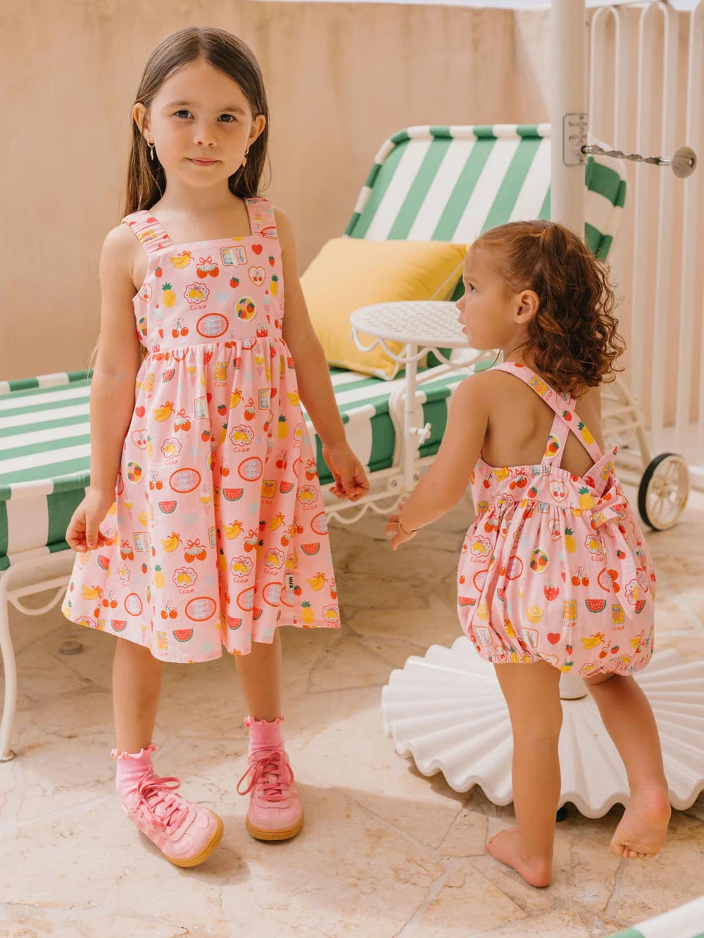HUXBABY | TIE DRESS | BEACH CLUB PARADISE
